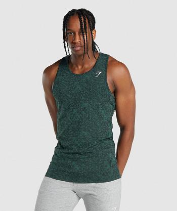 Camiseta Tirantes Gymshark Critical 2.0 Hombre Verde Oscuro | CO 3217LIS